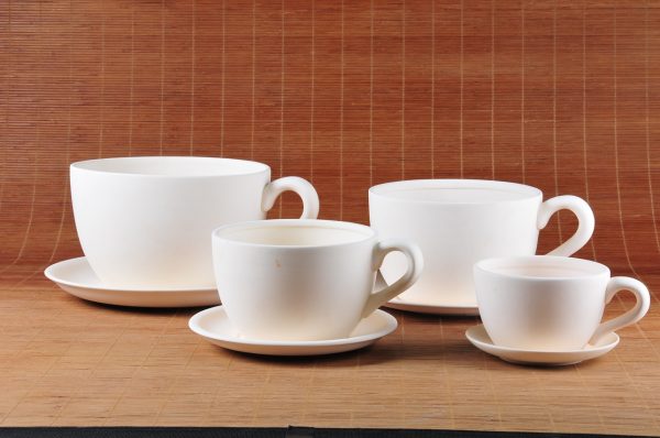 Cachepots Xícaras Com Prato  GG/G/M/P