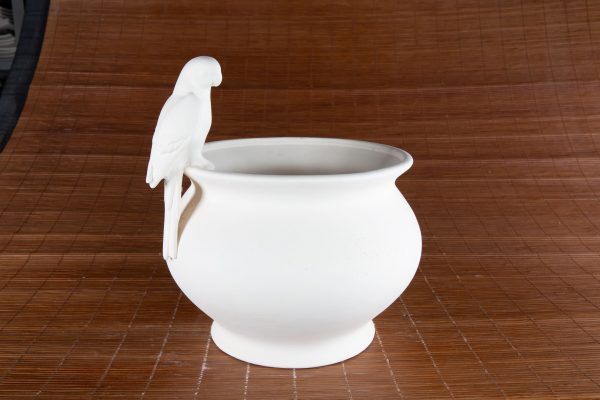 Cachepot Médio Com Pássaro